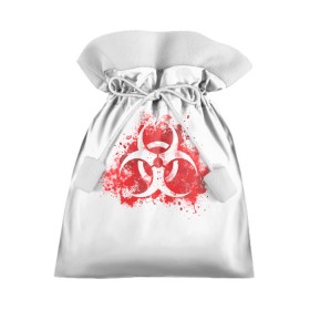 Подарочный 3D мешок с принтом Plague Inc. , 100% полиэстер | Размер: 29*39 см | Тематика изображения на принте: 2019 | biohazard | china | game | ncov | plague | virus | warning | вирус | игра | китай