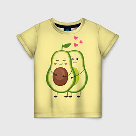 Детская футболка 3D с принтом Влюбленные Веганы Авокадо , 100% гипоаллергенный полиэфир | прямой крой, круглый вырез горловины, длина до линии бедер, чуть спущенное плечо, ткань немного тянется | 14 февраля | avocado | based | plant | vegan | авокадо | валентина | веган | влюбленный | день | диета | для девочек | для фитнеса | женская | зож | кето | кето диета | купить | мужская | с авокадо | с принтом | фитнес