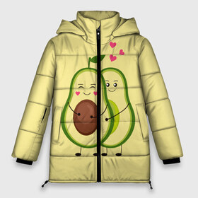 Женская зимняя куртка 3D с принтом Влюбленные Веганы Авокадо , верх — 100% полиэстер; подкладка — 100% полиэстер; утеплитель — 100% полиэстер | длина ниже бедра, силуэт Оверсайз. Есть воротник-стойка, отстегивающийся капюшон и ветрозащитная планка. 

Боковые карманы с листочкой на кнопках и внутренний карман на молнии | 14 февраля | avocado | based | plant | vegan | авокадо | валентина | веган | влюбленный | день | диета | для девочек | для фитнеса | женская | зож | кето | кето диета | купить | мужская | с авокадо | с принтом | фитнес