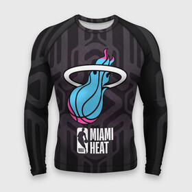 Мужской рашгард 3D с принтом Miami Heat 3 ,  |  | Тематика изображения на принте: 3 | miami heat | nba | wade | баскетбол | майами хит | нба | уэйд