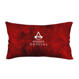 Подушка 3D антистресс с принтом Assassin’s Creed Origins , наволочка — 100% полиэстер, наполнитель — вспененный полистирол | состоит из подушки и наволочки на молнии | 