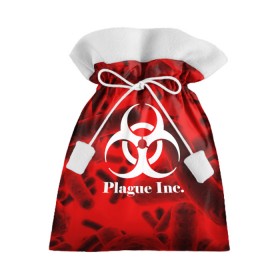 Подарочный 3D мешок с принтом PLAGUE INC. , 100% полиэстер | Размер: 29*39 см | Тематика изображения на принте: molecule | plague inc | абстракция | бактерии | вирус | клетки | медицина | микробы | молекулы | наука | нейрон | нейроны | планета | текстура | текстуры | формула