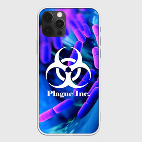 Чехол для iPhone 12 Pro с принтом PLAGUE INC. , силикон | область печати: задняя сторона чехла, без боковых панелей | molecule | plague inc | абстракция | бактерии | вирус | клетки | медицина | микробы | молекулы | наука | нейрон | нейроны | планета | текстура | текстуры | формула