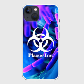 Чехол для iPhone 13 с принтом PLAGUE INC. ,  |  | molecule | plague inc | абстракция | бактерии | вирус | клетки | медицина | микробы | молекулы | наука | нейрон | нейроны | планета | текстура | текстуры | формула