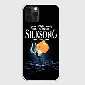 Чехол для iPhone 12 Pro Max с принтом Hollow Knight , Силикон |  | grimm | hallounest | heart of nightmare | hollow knight | hornet | knight | quirrell | silksong | гримм | квиррел | рыцарь | халлоунест | холлоу найт | хорнет