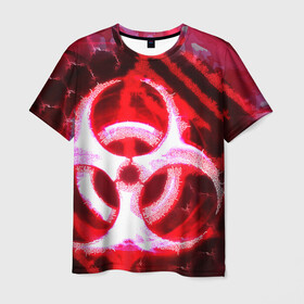Мужская футболка 3D с принтом Plague Inc LB (Oko) , 100% полиэфир | прямой крой, круглый вырез горловины, длина до линии бедер | авторская | вирус | знаки | игры | интересная | каракули | круг | лабиринт | линии | мозаика | необычная | око | символы | страшная | туннель | черная | эпидемия