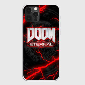 Чехол для iPhone 12 Pro Max с принтом DOOM ETERNAL , Силикон |  | Тематика изображения на принте: doom | doom eternal | doom slayer | slayer | дум