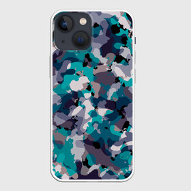 Чехол для iPhone 13 mini с принтом КАМУФЛЯЖНЫЕ ПИКСЕЛИ ,  |  | 23 февраля | amel flags | camouflage | dazzle paint | province | provinces | день защитника отечества | камуфляж | маскировка | сокрытие