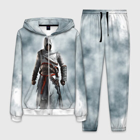 Мужской костюм 3D с принтом Assassin’s Creed , 100% полиэстер | Манжеты и пояс оформлены тканевой резинкой, двухслойный капюшон со шнурком для регулировки, карманы спереди | asasins | creed | асасинс | ассасин | ассассинс | кредо | крид | криид