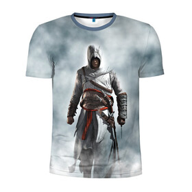 Мужская футболка 3D спортивная с принтом Assassin’s Creed , 100% полиэстер с улучшенными характеристиками | приталенный силуэт, круглая горловина, широкие плечи, сужается к линии бедра | asasins | creed | асасинс | ассасин | ассассинс | кредо | крид | криид