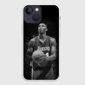 Чехол для iPhone 13 mini с принтом Коби Брайант ,  |  | bryant | kobe | kobe bryant | lakers | los angeles | los angeles lakers | nba | баскетбол | брайант | кобе | коби | коби брайант | лейкерс | лос анджелес | лос анджелес лейкерс | нба