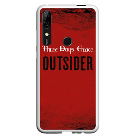 Чехол для Honor P Smart Z с принтом Three days grace Outsider , Силикон | Область печати: задняя сторона чехла, без боковых панелей | days | grace | outsider | three | аутсайдер