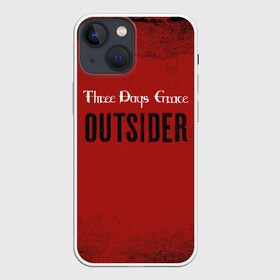Чехол для iPhone 13 mini с принтом Three days grace. Outsider ,  |  | days | grace | outsider | three | аутсайдер