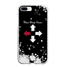 Чехол для iPhone 7Plus/8 Plus матовый с принтом Three Days Grace , Силикон | Область печати: задняя сторона чехла, без боковых панелей | days | grace | music | rock | three | three days grace | музыка | рок