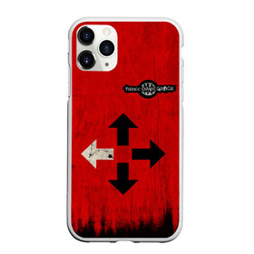 Чехол для iPhone 11 Pro Max матовый с принтом THREE DAYS GRACE RED , Силикон |  | Тематика изображения на принте: rock | музыка | рок