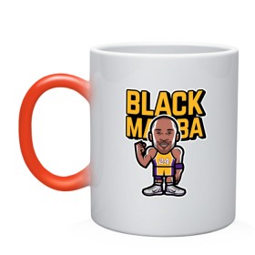 Кружка хамелеон с принтом Kobe - Black Mamba , керамика | меняет цвет при нагревании, емкость 330 мл | basketball | black | bryant | game | james | kobe | kobebryant | lakers | lebron | los angeles | mamba | nba | rip | slam dunk | баскетбол | баскетболист | брайант | браянт | джеймс | игрок | коби | леброн | лейкерс | лос анджеле