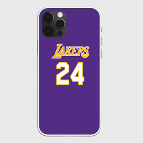 Чехол для iPhone 12 Pro с принтом Los Angeles Lakers / Kobe Brya , силикон | область печати: задняя сторона чехла, без боковых панелей | basketball | espn | kobe | kobe bryant | kobe bryant death | kobe bryant tribute | lakers | los angeles lakers | nba