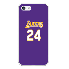 Чехол для iPhone 5/5S матовый с принтом Los Angeles Lakers Kobe Brya , Силикон | Область печати: задняя сторона чехла, без боковых панелей | basketball | espn | kobe | kobe bryant | kobe bryant death | kobe bryant tribute | lakers | los angeles lakers | nba