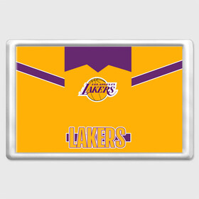 Магнит 45*70 с принтом Los Angeles Lakers  , Пластик | Размер: 78*52 мм; Размер печати: 70*45 | Тематика изображения на принте: angeles | bryant | kobe | lakers | los | баскетбольный | клуб