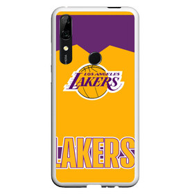 Чехол для Honor P Smart Z с принтом Los Angeles Lakers , Силикон | Область печати: задняя сторона чехла, без боковых панелей | angeles | bryant | kobe | lakers | los | баскетбольный | клуб