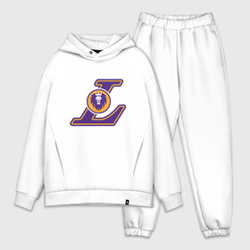 Мужской костюм хлопок OVERSIZE с принтом Lakers ,  |  | basketball | black | bryant | game | james | kobe | kobebryant | lakers | lebron | los angeles | mamba | nba | rip | slam dunk | баскетбол | баскетболист | брайант | браянт | джеймс | игрок | коби | леброн | лейкерс | лос анджеле