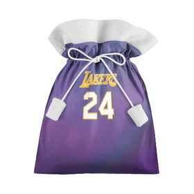 Подарочный 3D мешок с принтом Los Angeles Lakers / Kobe Brya , 100% полиэстер | Размер: 29*39 см | basketball | espn | kobe | kobe bryant | kobe bryant death | kobe bryant tribute | lakers | los angeles lakers | nba