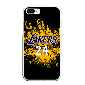 Чехол для iPhone 7Plus/8 Plus матовый с принтом Kobe Bryant , Силикон | Область печати: задняя сторона чехла, без боковых панелей | 24 | kobe | kobe bean bryant | lakers | los angeles | американский баскетболист | баскетбол | баскетболист | коби | коби бин брайант | лейкерс | лос анджелес | нью йорк