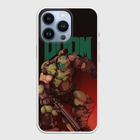 Чехол для iPhone 13 Pro с принтом Doom ,  |  | doom | doom 2016 | doom 2020 | doom eternal | doomguy | дум | дум 2020 | дум вечен | дум етернал | дум этернал | думгай