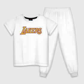 Детская пижама хлопок с принтом Kobe Bryant , 100% хлопок |  брюки и футболка прямого кроя, без карманов, на брюках мягкая резинка на поясе и по низу штанин
 | 24 | kobe | kobe bean bryant | lakers | los angeles | американский баскетболист | баскетбол | баскетболист | коби | коби бин брайант | лейкерс | лос анджелес | нью йорк