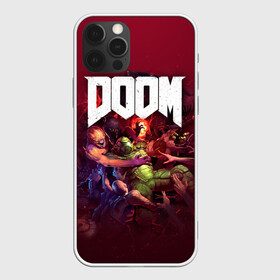 Чехол для iPhone 12 Pro с принтом Doom , силикон | область печати: задняя сторона чехла, без боковых панелей | doom | doom 2016 | doom 2020 | doom eternal | doom slayer | doomguy | doomslayer | дум | дум 2020 | дум вечен | дум етернал | дум этернал | думгай