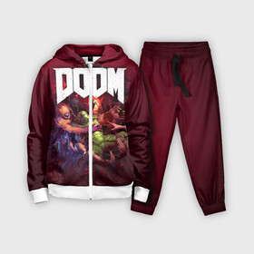 Детский костюм 3D с принтом Doom ,  |  | doom | doom 2016 | doom 2020 | doom eternal | doom slayer | doomguy | doomslayer | дум | дум 2020 | дум вечен | дум етернал | дум этернал | думгай