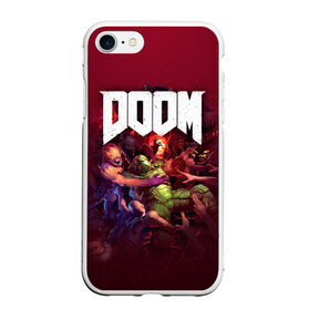 Чехол для iPhone 7/8 матовый с принтом Doom , Силикон | Область печати: задняя сторона чехла, без боковых панелей | doom | doom 2016 | doom 2020 | doom eternal | doom slayer | doomguy | doomslayer | дум | дум 2020 | дум вечен | дум етернал | дум этернал | думгай