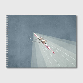 Альбом для рисования с принтом Академические гребцы , 100% бумага
 | матовая бумага, плотность 200 мг. | Тематика изображения на принте: rowing | sport | байдарки | гребец | гребцы | лодки | лодочный спорт | спорт | спортсмен | спортсмены