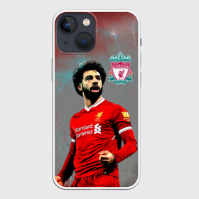 Чехол для iPhone 13 mini с принтом Mohamed Salah ,  |  | mohamed salah | англия | ливер | ливерпуль | мохаммед салах | салах | футбол