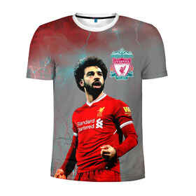 Мужская футболка 3D спортивная с принтом Mohamed Salah , 100% полиэстер с улучшенными характеристиками | приталенный силуэт, круглая горловина, широкие плечи, сужается к линии бедра | mohamed salah | англия | ливер | ливерпуль | мохаммед салах | салах | футбол
