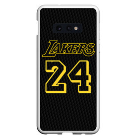 Чехол для Samsung S10E с принтом Kobe Bryant , Силикон | Область печати: задняя сторона чехла, без боковых панелей | angeles | bryant | kobe | lakers | los | nba | баскетбольный | клуб