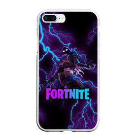 Чехол для iPhone 7Plus/8 Plus матовый с принтом FORTNITE RAVEN , Силикон | Область печати: задняя сторона чехла, без боковых панелей | fortnite | raven | арт | битва | ворон | игра | компьютерная игра | королевская | надпись | симулятор | фортнайт