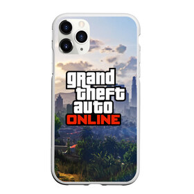 Чехол для iPhone 11 Pro матовый с принтом GTA ONLINE , Силикон |  | grand theft auto 2 | grand theft auto 3 | grand theft auto v | grand theft auto: san andreas | grand theft auto: vice city | gta 1 | gta 2 | gta 3 | gta 4 | gta 5 | gta online | gta v | город | игры