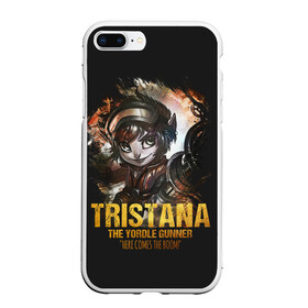 Чехол для iPhone 7Plus/8 Plus матовый с принтом Tristana , Силикон | Область печати: задняя сторона чехла, без боковых панелей | jinx | kda | league | lol | moba | pentakill | riot | rise | rus | skins | варвик | варус | воин | легенд | лига | лол | маг | стрелок | танк | чемпион