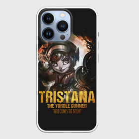 Чехол для iPhone 13 Pro с принтом Tristana ,  |  | jinx | kda | league | lol | moba | pentakill | riot | rise | rus | skins | варвик | варус | воин | легенд | лига | лол | маг | стрелок | танк | чемпион