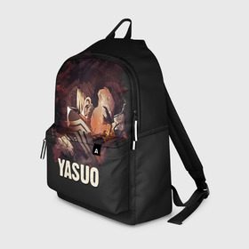 Рюкзак 3D с принтом Yasuo , 100% полиэстер | лямки с регулируемой длиной, сверху петелька, чтобы рюкзак можно было повесить на вешалку. Основное отделение закрывается на молнию, как и внешний карман. Внутри два дополнительных кармана, один из которых закрывается на молнию. По бокам два дополнительных кармашка | jinx | kda | league | lol | moba | pentakill | riot | rise | rus | skins | варвик | варус | воин | легенд | лига | лол | маг | стрелок | танк | чемпион