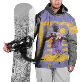 Накидка на куртку 3D с принтом Kobe Bryant , 100% полиэстер |  | Тематика изображения на принте: angeles | bryant | kobe | lakers | los | nba | баскетбольный | клуб