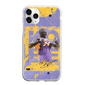 Чехол для iPhone 11 Pro матовый с принтом Kobe Bryant , Силикон |  | angeles | bryant | kobe | lakers | los | nba | баскетбольный | клуб