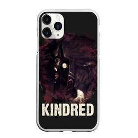 Чехол для iPhone 11 Pro матовый с принтом Kindred , Силикон |  | jinx | kda | league | lol | moba | pentakill | riot | rise | rus | skins | варвик | варус | воин | легенд | лига | лол | маг | стрелок | танк | чемпион