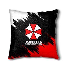 Подушка 3D с принтом UMBRELLA CORP , наволочка – 100% полиэстер, наполнитель – холлофайбер (легкий наполнитель, не вызывает аллергию). | состоит из подушки и наволочки. Наволочка на молнии, легко снимается для стирки | Тематика изображения на принте: ada wong | biohazard | leon | nemesis | project resistance | raccoon city | re2 | resident evil 2 | rpd | stars | umbrella | ада вонг | амбрелла | немесис | ужасы