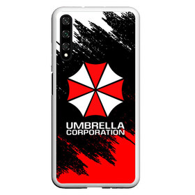 Чехол для Honor 20 с принтом UMBRELLA CORP , Силикон | Область печати: задняя сторона чехла, без боковых панелей | ada wong | biohazard | leon | nemesis | project resistance | raccoon city | re2 | resident evil 2 | rpd | stars | umbrella | ада вонг | амбрелла | немесис | ужасы