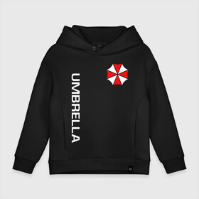 Детское худи Oversize хлопок с принтом UMBRELLA CORP | АМБРЕЛЛА КОРП(+спина) , френч-терри — 70% хлопок, 30% полиэстер. Мягкий теплый начес внутри —100% хлопок | боковые карманы, эластичные манжеты и нижняя кромка, капюшон на магнитной кнопке | ada wong | biohazard | leon | nemesis | project resistance | raccoon city | re2 | resident evil 2 | rpd | stars | umbrella | ада вонг | амбрелла | немесис | ужасы