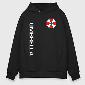 Мужское худи Oversize хлопок с принтом UMBRELLA CORP(+спина) , френч-терри — 70% хлопок, 30% полиэстер. Мягкий теплый начес внутри —100% хлопок | боковые карманы, эластичные манжеты и нижняя кромка, капюшон на магнитной кнопке | Тематика изображения на принте: ada wong | biohazard | leon | nemesis | project resistance | raccoon city | re2 | resident evil 2 | rpd | stars | umbrella | ада вонг | амбрелла | немесис | ужасы