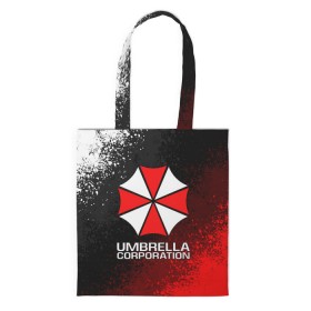 Сумка 3D повседневная с принтом UMBRELLA CORP , 100% полиэстер | Плотность: 200 г/м2; Размер: 34×35 см; Высота лямок: 30 см | ada wong | biohazard | leon | nemesis | project resistance | raccoon city | re2 | resident evil 2 | rpd | stars | umbrella | ада вонг | амбрелла | немесис | ужасы