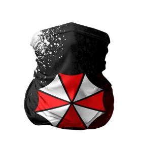 Бандана-труба 3D с принтом UMBRELLA CORP , 100% полиэстер, ткань с особыми свойствами — Activecool | плотность 150‒180 г/м2; хорошо тянется, но сохраняет форму | ada wong | biohazard | leon | nemesis | project resistance | raccoon city | re2 | resident evil 2 | rpd | stars | umbrella | ада вонг | амбрелла | немесис | ужасы